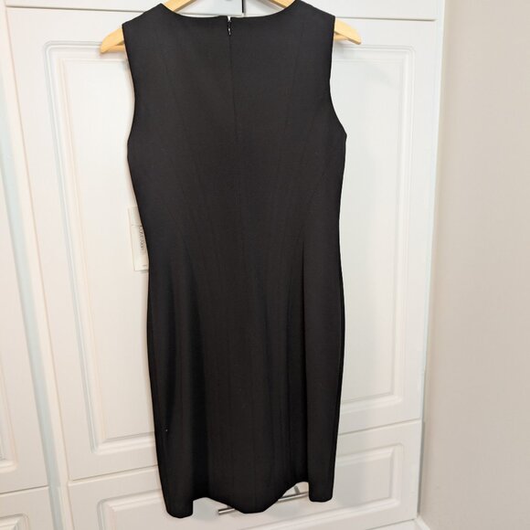 Women's Calvin Klein Black Mini Dress - Size 10, Christmas Gatherings New Year's - Picture 3 of 9